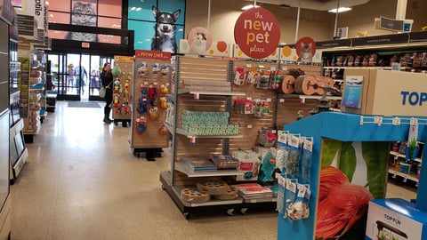 PetSmart 'New Pet Place' Racks