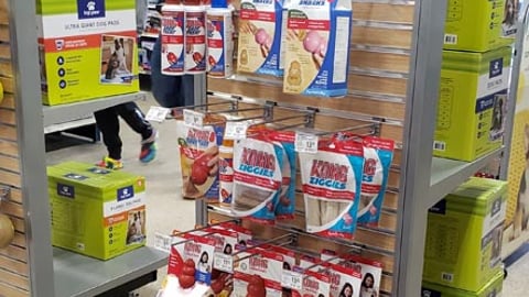 Petsmart 'Dog Essentials' Kong Rack