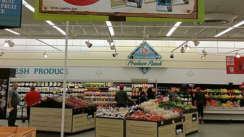 Winn-Dixie 'Animal Cards' Ceiling Sign