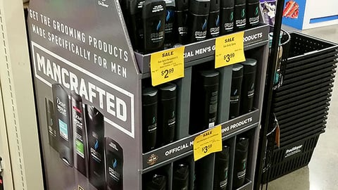Unilever 'Mancrafted' Quarter-Pallet