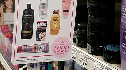 QFC 'Beauty Event' Shelf Talker