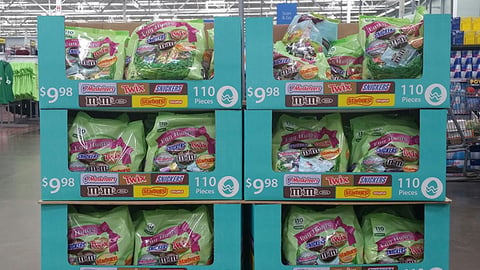 Walmart Mars Easter Pallet