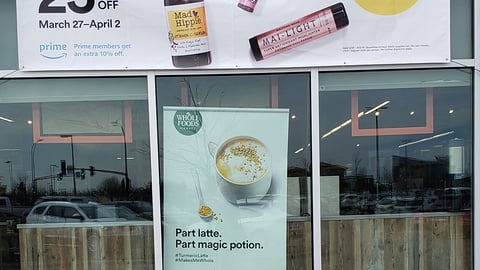 Whole Foods Beauty Sale Outdoor Banner
