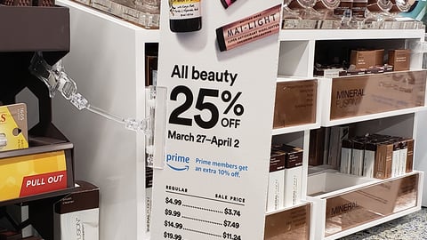 Whole Foods Beauty Sale Aisle Violator