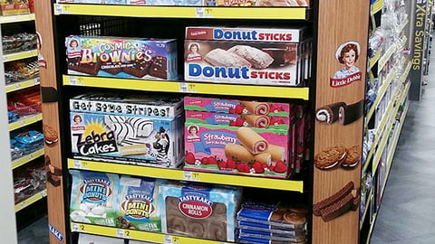 Hostess DGX 'Sweet Goods' Endcap