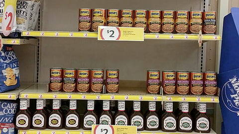 Winn-Dixie 'Mega Dollar Deals' In-Line Display
