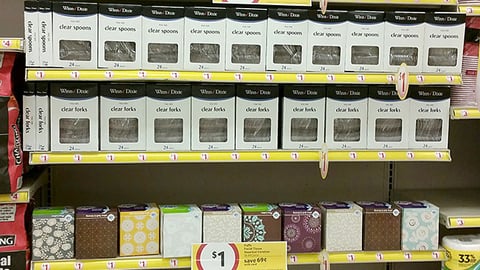 Winn-Dixie 'Mega Dollar Deals' In-Line Display