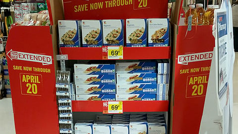 Giant-Landover 'Extended Bonus Buy Savings' Floorstands