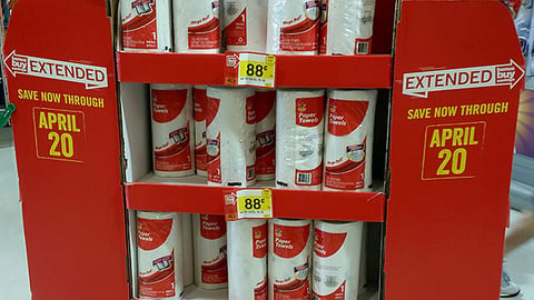 Giant-Landover 'Now Through April 20' Floorstands