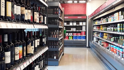 Amazon Go Grocery Alcohol Department