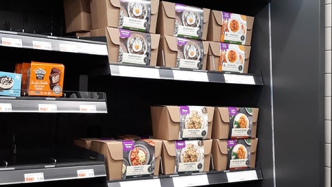 Amazon Go Grocery 'Meal Kits' Cooler