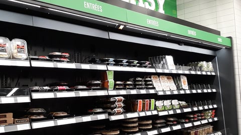 Amazon Go Grocery 'Meals Made Easy' Cooler