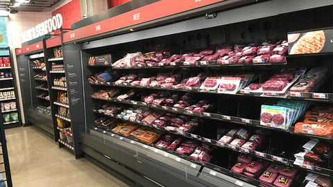 Amazon Go Grocery 'Meat & Seafood' Perimeter Cooler