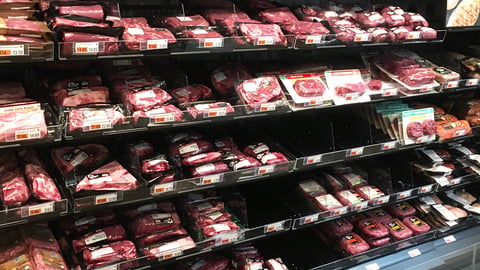 Amazon Go Grocery Beef Cooler