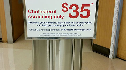 Smith's 'Love Your Heart' Stanchion Sign