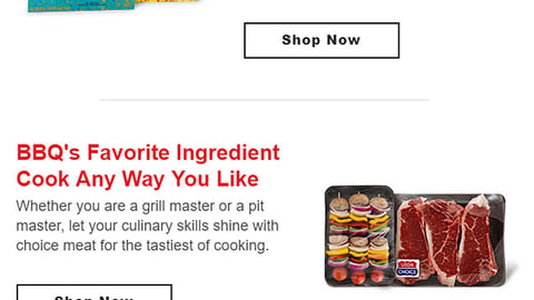 Jewel-Osco 'Fire up the Grill' Email