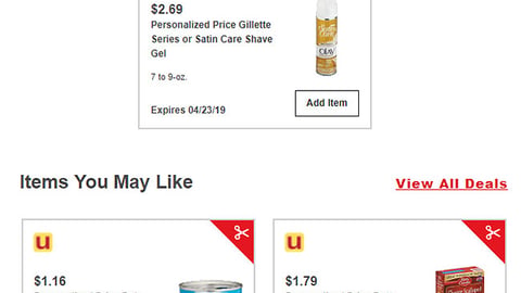 Jewel-Osco 'Picked Especially for You' Email