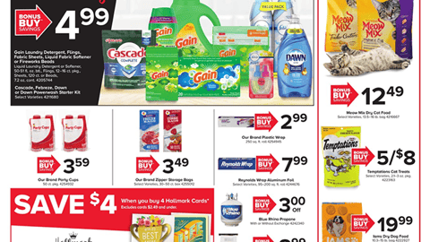Giant/Martin's P&G 'Clean Savings' Feature