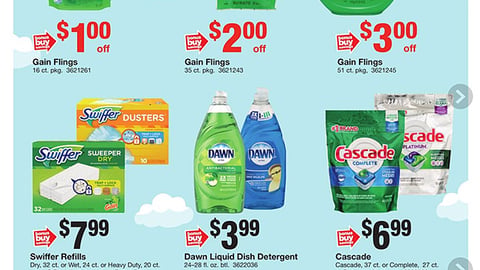Giant P&G 'Spring Savings Are in Bloom' Feature