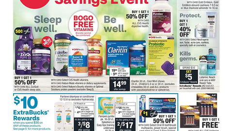 CVS P&G 'brandSaver' Features