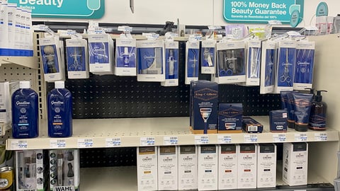 Goodline Grooming In-Line Merchandising