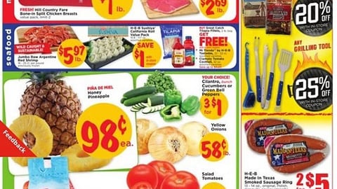 H-E-B 'Thrill of the Grill' Features