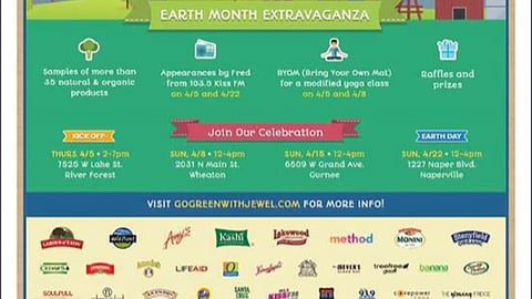 Jewel-Osco 'Earth Month Extravaganza' Ad