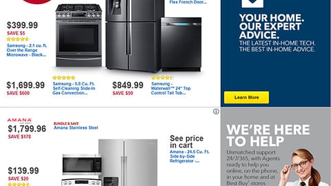 Best Buy 'Our Expert Advice' Feature