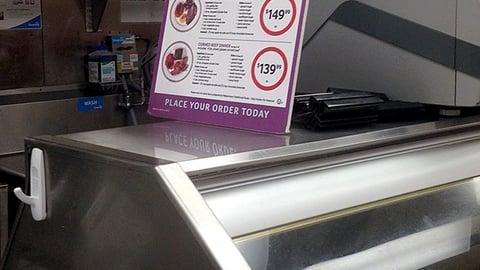 Winn-Dixie 'Passover Meals Made Easy' Counter Card