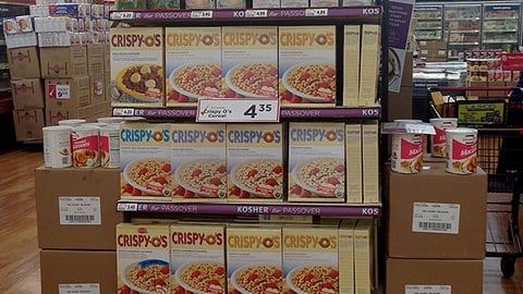 Winn-Dixie 'Kosher for Passover' Endcap