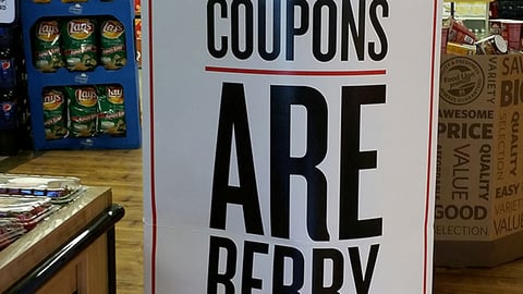Food Lion 'Berry Nice' Standee