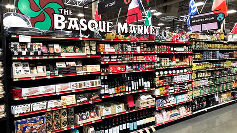 Albertsons Market Street 'The Basque Market' In-Aisle Display