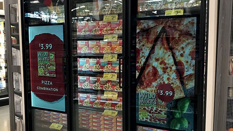 Wild Mike's Digital Freezer Door Endcap