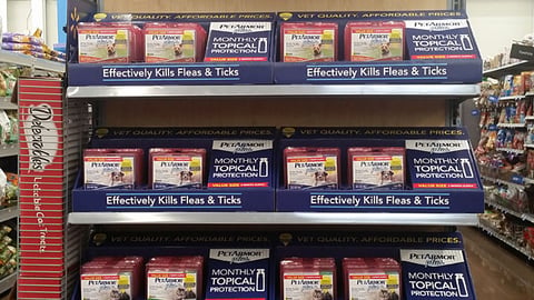 Walmart PetArmor Endcap