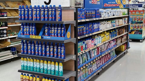 Walmart 'Just Add Summer' Skin Care Gondola