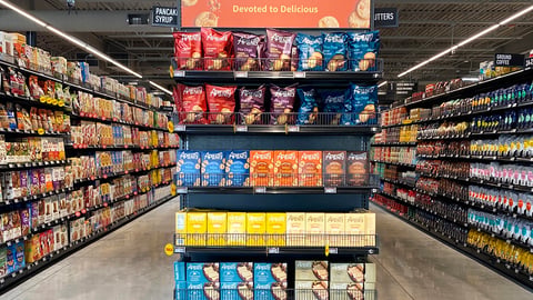 Amazon Fresh Aplenty Endcap
