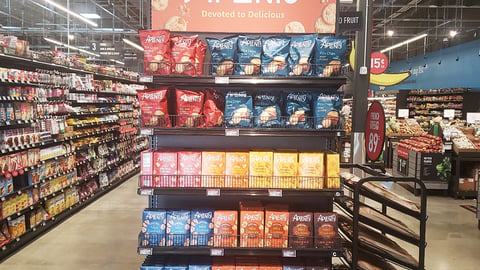 Amazon Fresh Aplenty Endcap