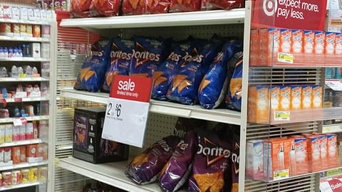 Target Doritos 'Avengers' Endcap