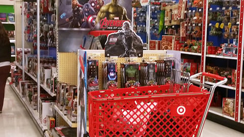 Target Marvel Endcap