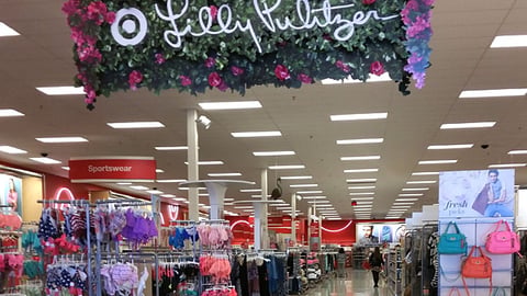 Target Lilly Pulitzer Ceiling Sign