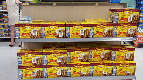 Walmart Old El Paso 'Fight Hunger, Spark Change' Rack