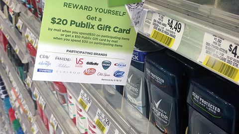 P&G Publix 'Refresh & Renew' Shelf Talkers