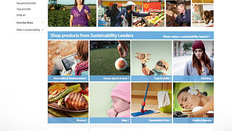 Walmart.com 'Sustainability Leaders' Shop