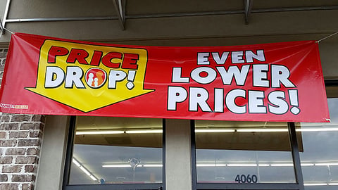 Family Dollar 'Price Drop' Banner