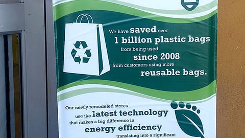 Ralphs 'Sustainability Lives Here' Security Wrap