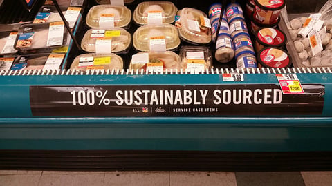 Stop & Shop 'Sustainably Sourced' Cling