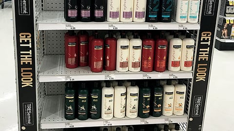 Tresemme Meijer 'Get the Look' Endcap