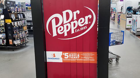 Dr Pepper 'Wonder Woman' Animated Sign