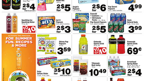 Albertsons Sparkling Ice 'Summer Fun' Feature