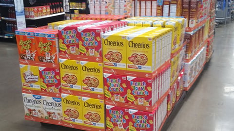Walmart General Mills 'Fight Hunger' Pallet